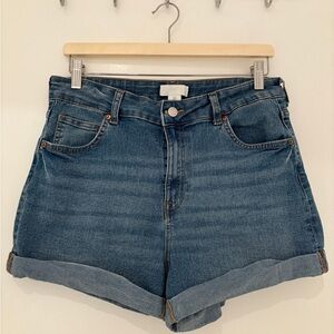 H&M Women's Blue Jean Shorts